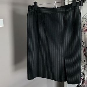 Pinstripe Skirt